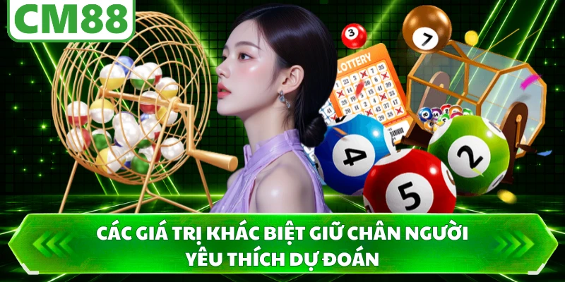Các giá trị khác biệt giữ chân người yêu thích dự đoán